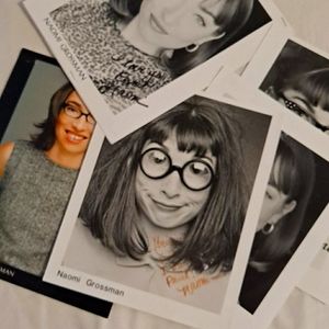 Autographed Naomi Grossman photos